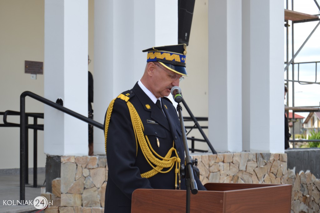 Nadanie Sztandaru kolneńskiej PSP