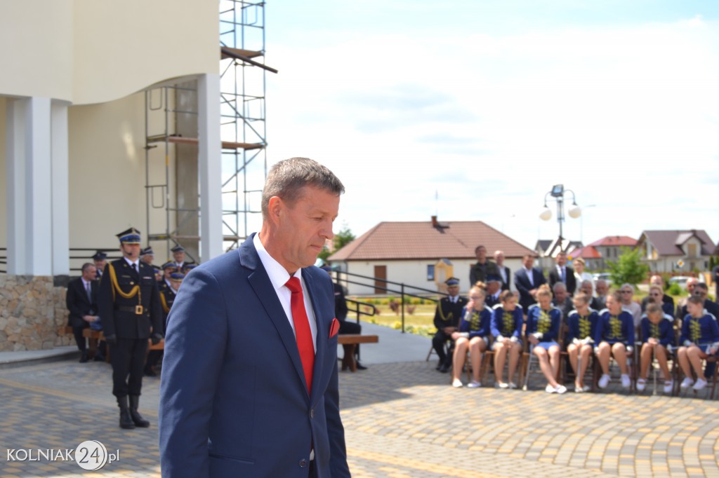 Nadanie Sztandaru kolneńskiej PSP