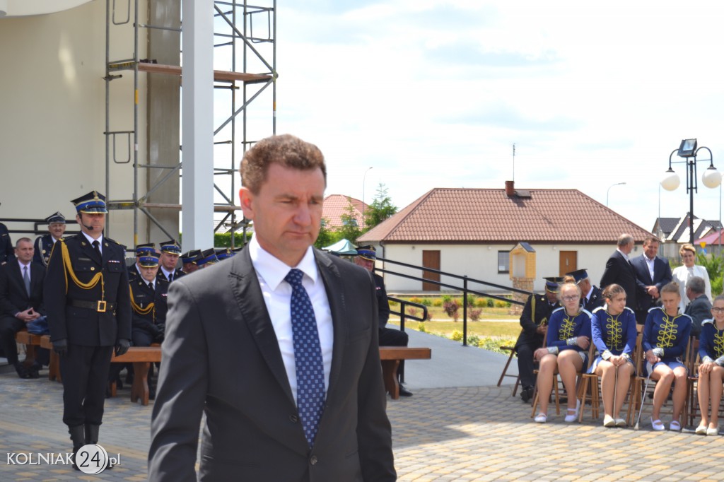 Nadanie Sztandaru kolneńskiej PSP