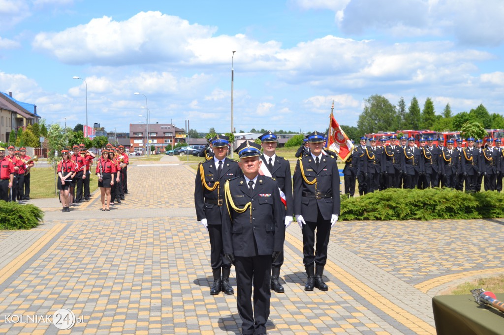 Nadanie Sztandaru kolneńskiej PSP