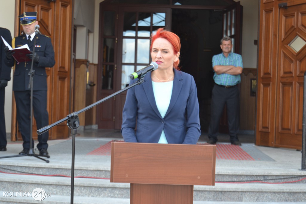 Nadanie Sztandaru kolneńskiej PSP