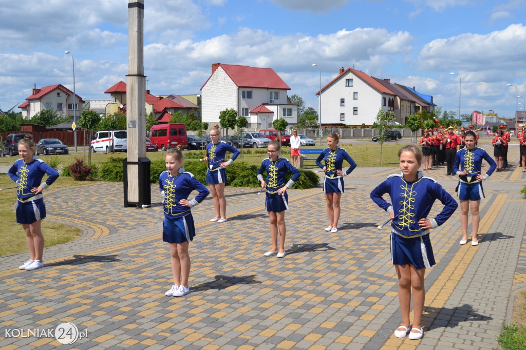 Nadanie Sztandaru kolneńskiej PSP