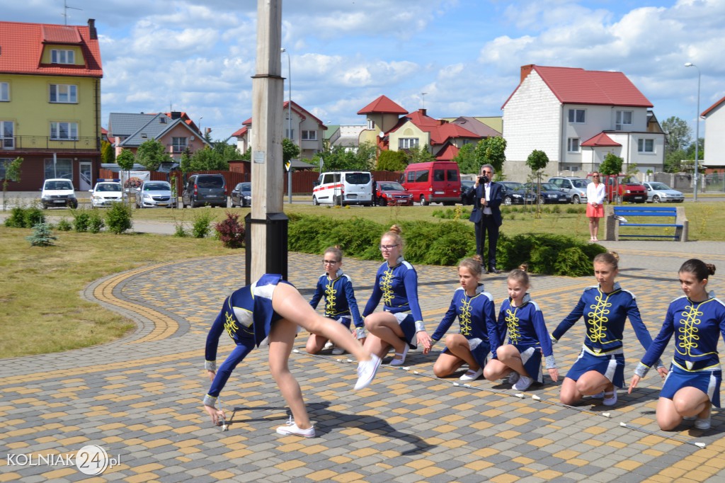 Nadanie Sztandaru kolneńskiej PSP