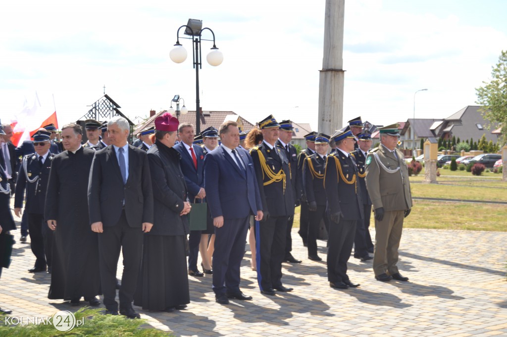 Nadanie Sztandaru kolneńskiej PSP
