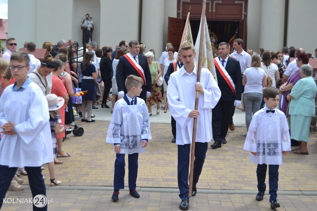 Procesja Bożego Ciała w Kolnie 2017