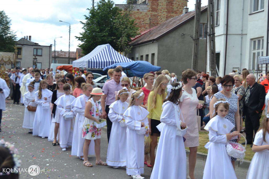 Procesja Bożego Ciała w Kolnie 2017