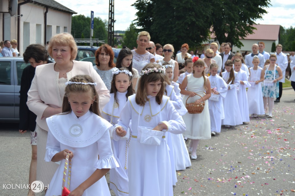 Procesja Bożego Ciała w Kolnie 2017