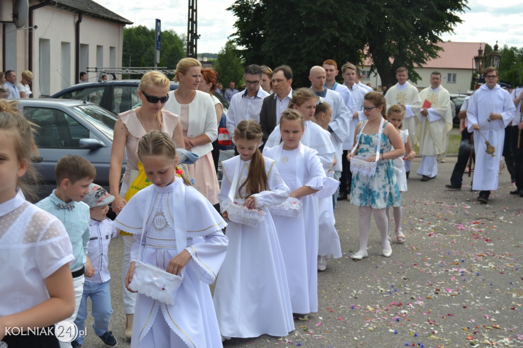 Procesja Bożego Ciała w Kolnie 2017