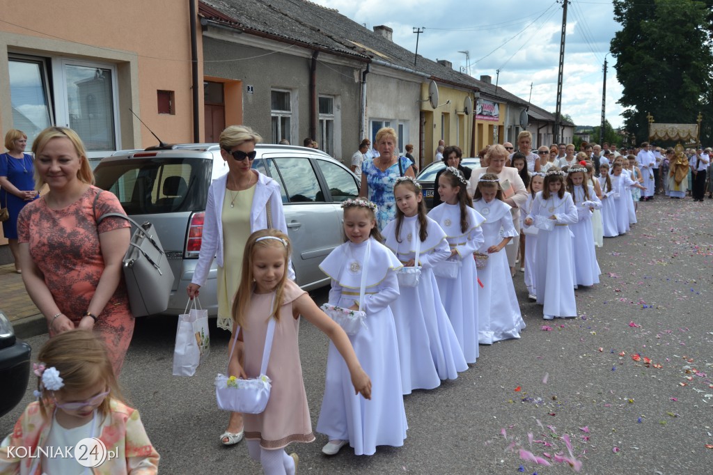 Procesja Bożego Ciała w Kolnie 2017