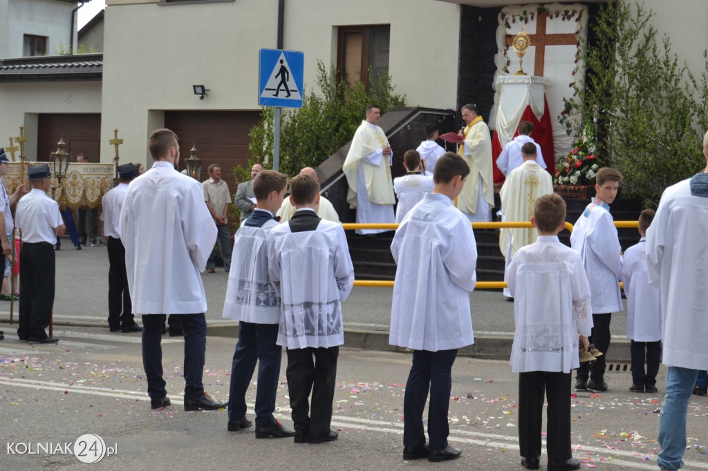 Procesja Bożego Ciała w Kolnie 2017