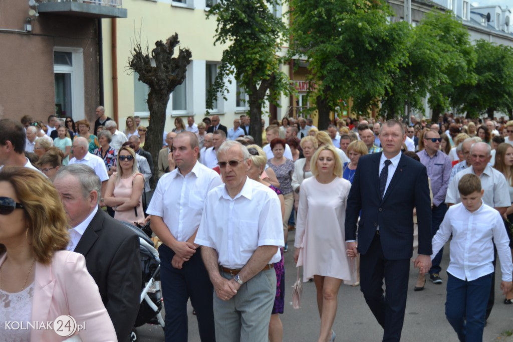 Procesja Bożego Ciała w Kolnie 2017