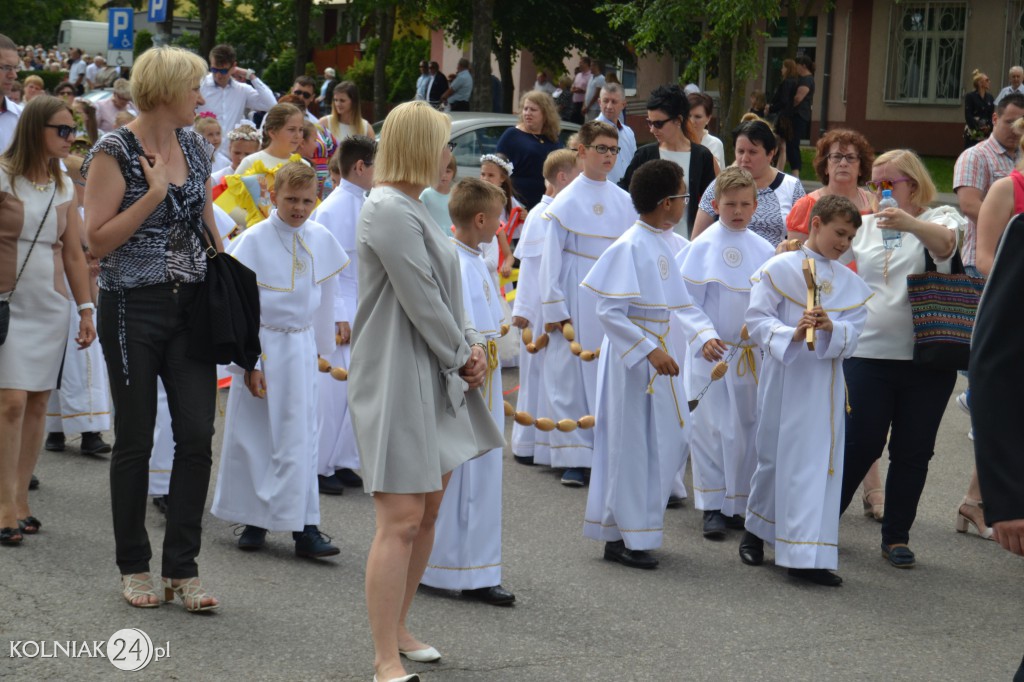 Procesja Bożego Ciała w Kolnie 2017