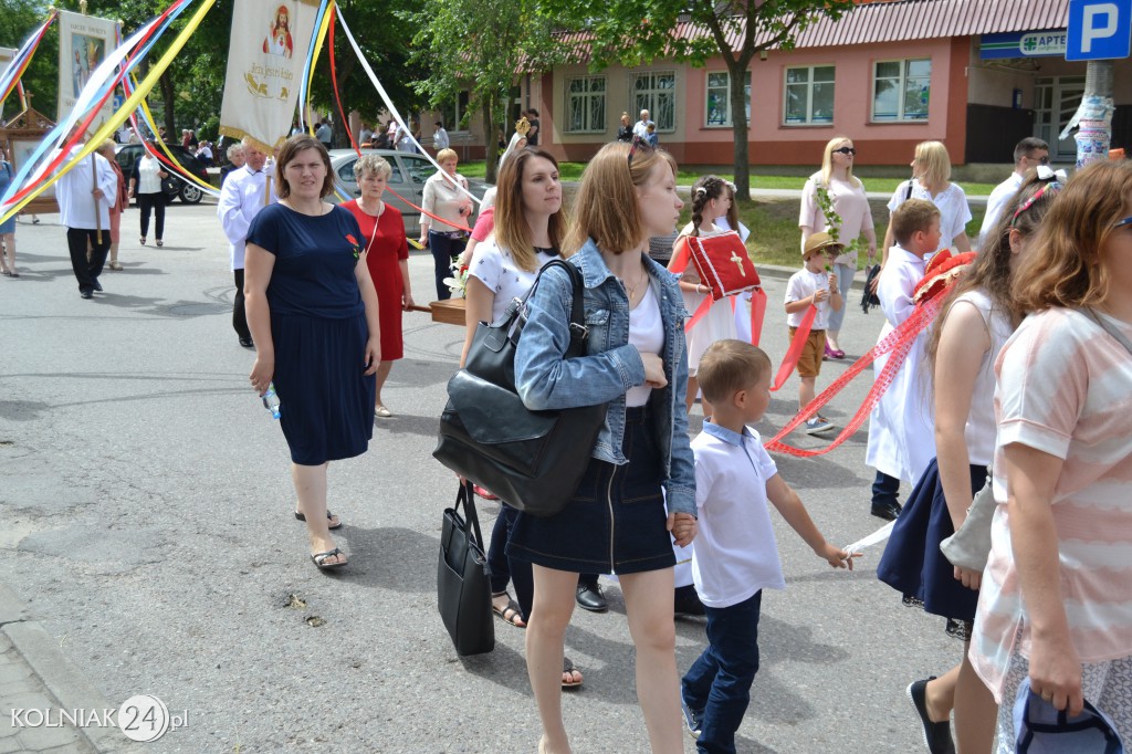 Procesja Bożego Ciała w Kolnie 2017