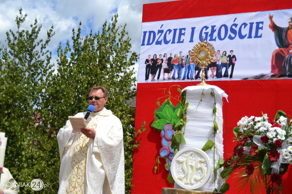 Procesja Bożego Ciała w Kolnie 2017