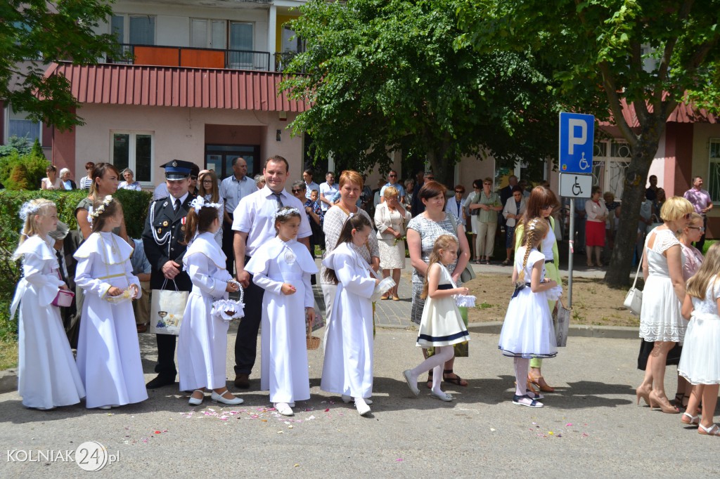 Procesja Bożego Ciała w Kolnie 2017