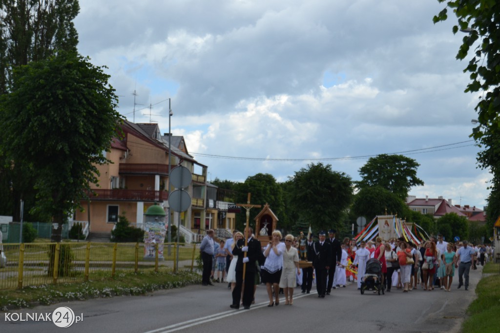 Procesja Bożego Ciała w Kolnie 2017