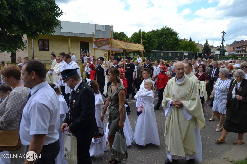 Procesja Bożego Ciała w Kolnie 2017