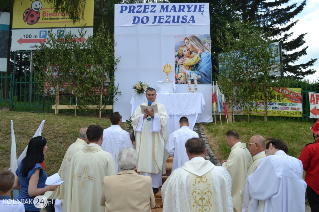 Procesja Bożego Ciała w Kolnie 2017