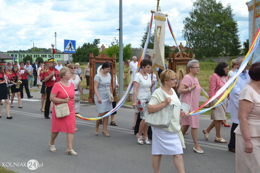Procesja Bożego Ciała w Kolnie 2017