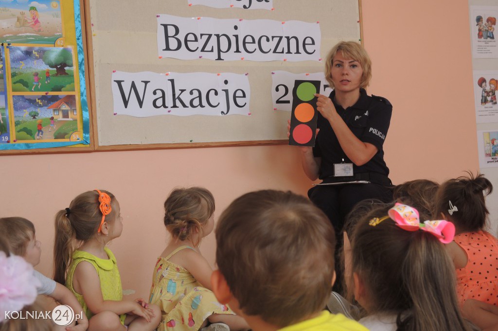 Kolneńscy policjanci kontynuują spotkania w szkołach