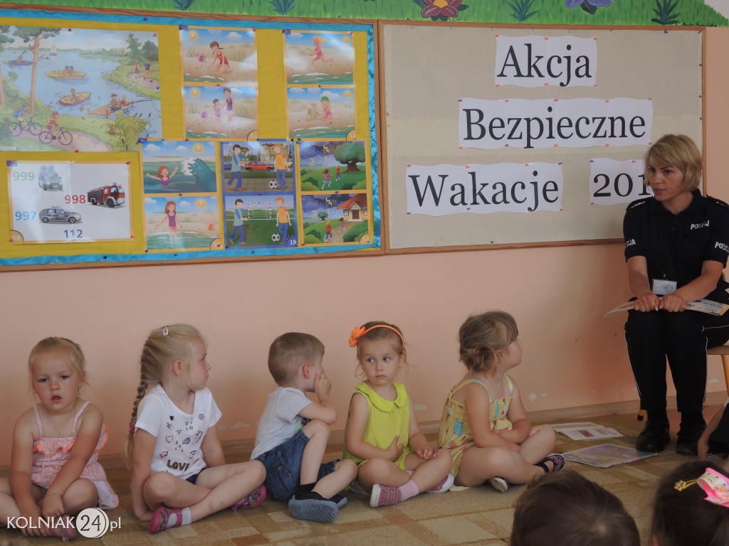 Kolneńscy policjanci kontynuują spotkania w szkołach