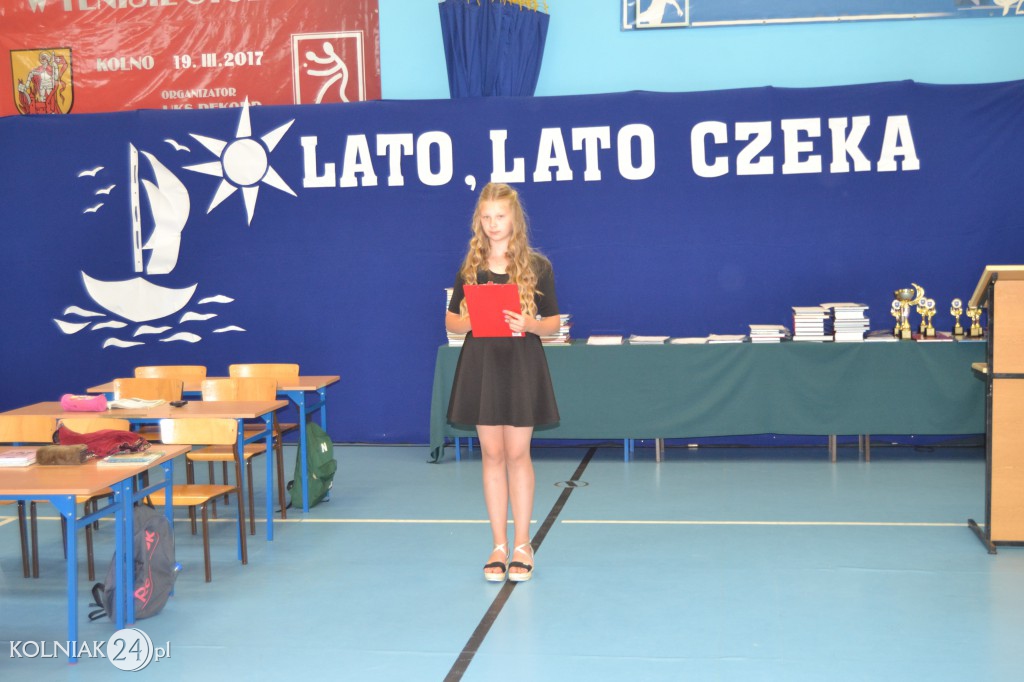 Koniec roku szkolnego 2016/2017