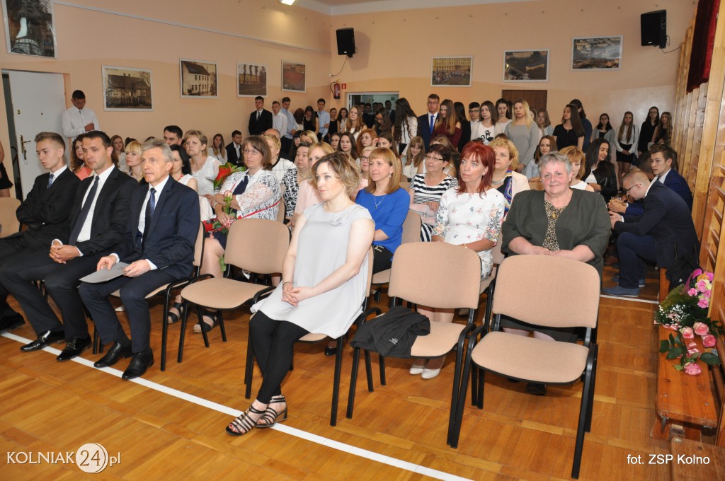 Zakończenie roku szkolnego w I LO w Kolnie