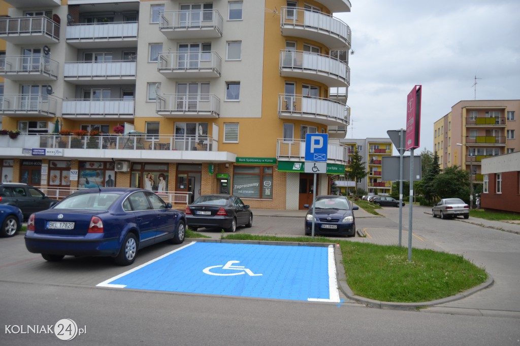 Nowe parkingi dla niepełnosprawnych
