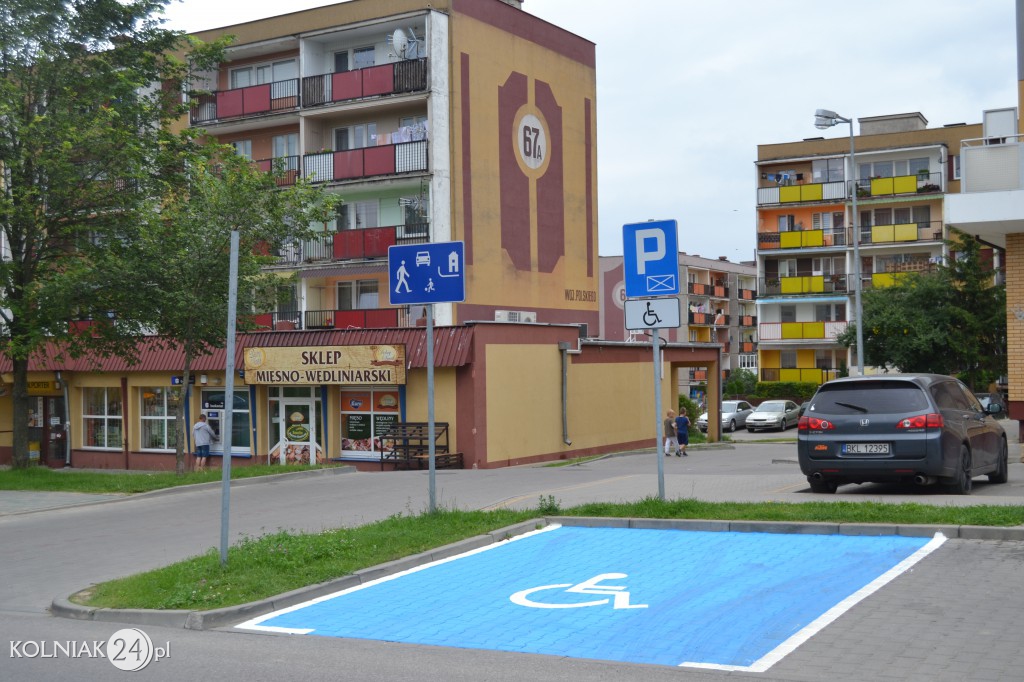 Nowe parkingi dla niepełnosprawnych
