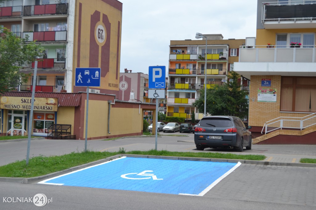 Nowe parkingi dla niepełnosprawnych