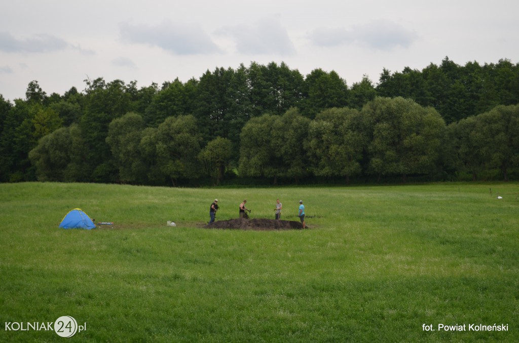 Prace archeologiczne w Truszkach-Zalesiu