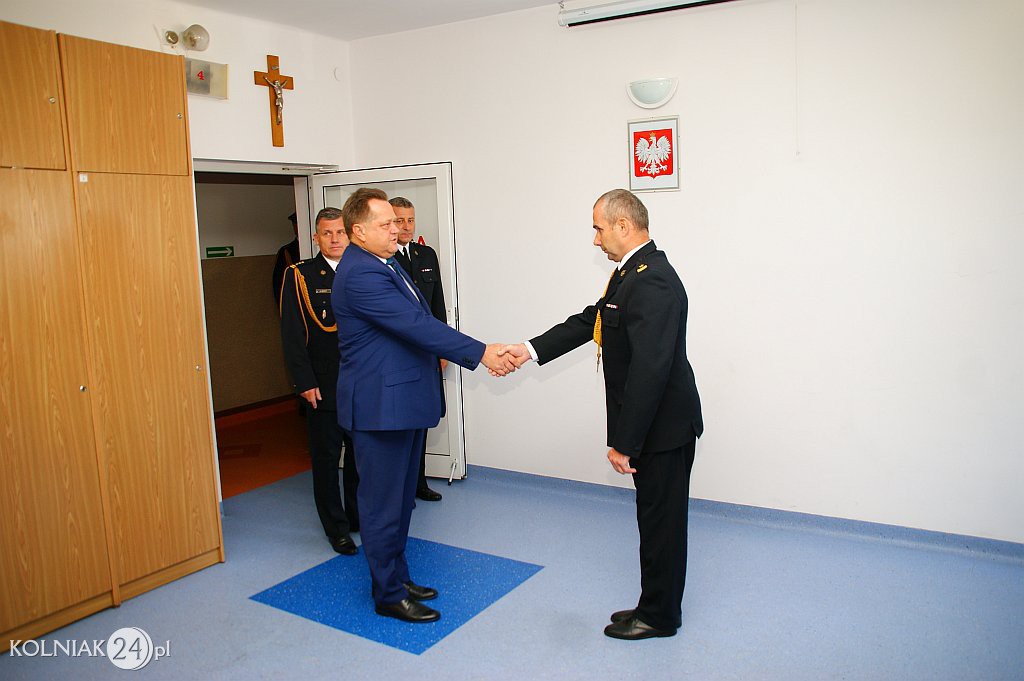 Nowy komendant kolneńskiej PSP
