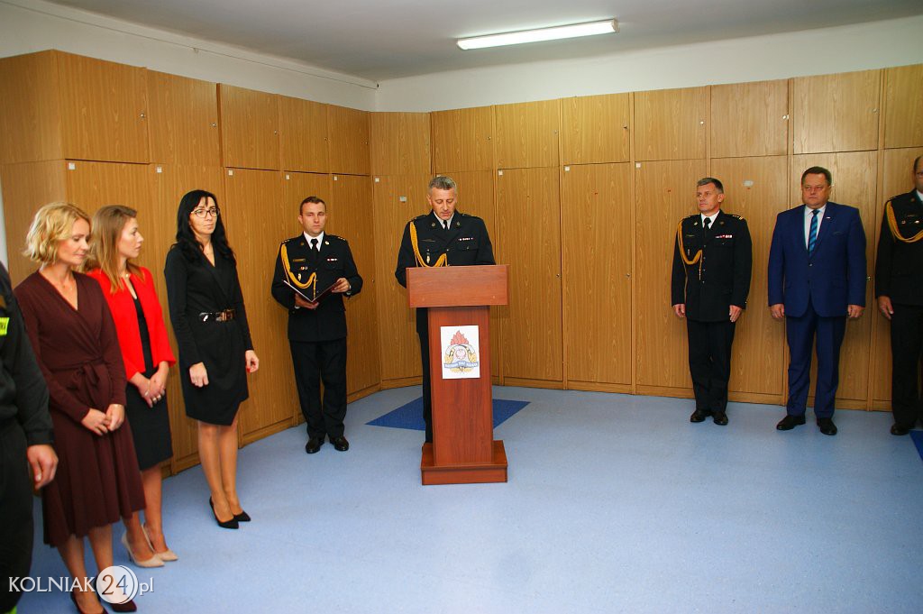 Nowy komendant kolneńskiej PSP