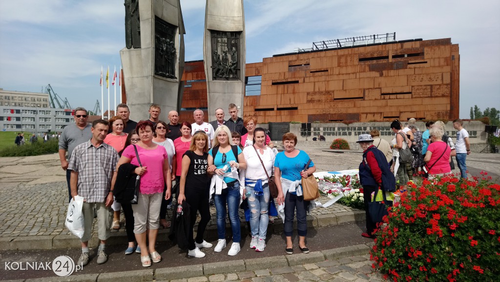 Mieszkańcy powiatu kolneńskiego w Gdańsku