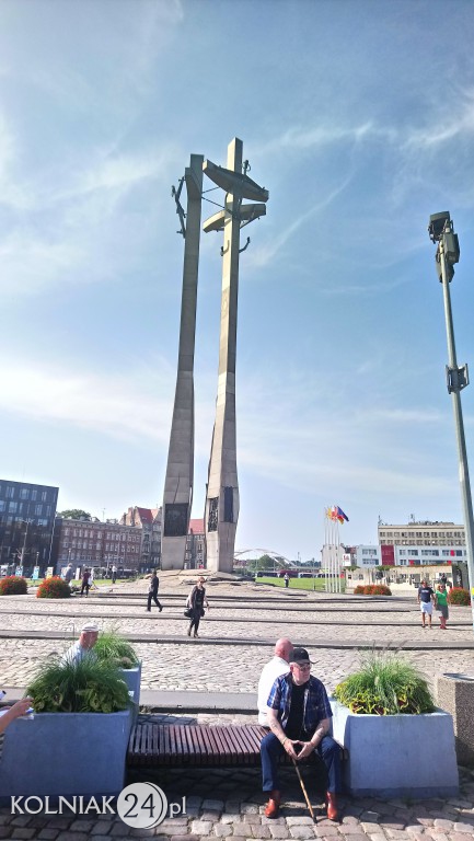 Mieszkańcy powiatu kolneńskiego w Gdańsku