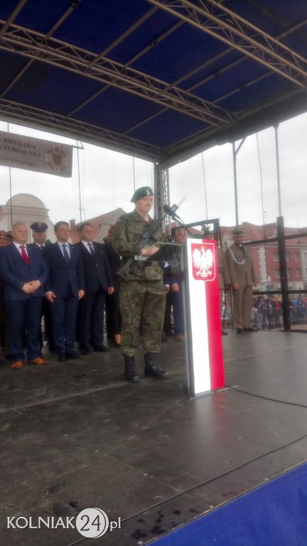 Przysięga Batalionu Łomżyńskiego WOT
