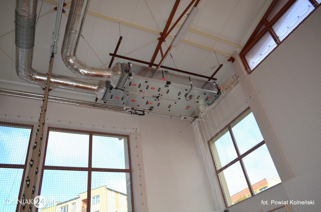 Sala gimnastyczna w Ogólniaku