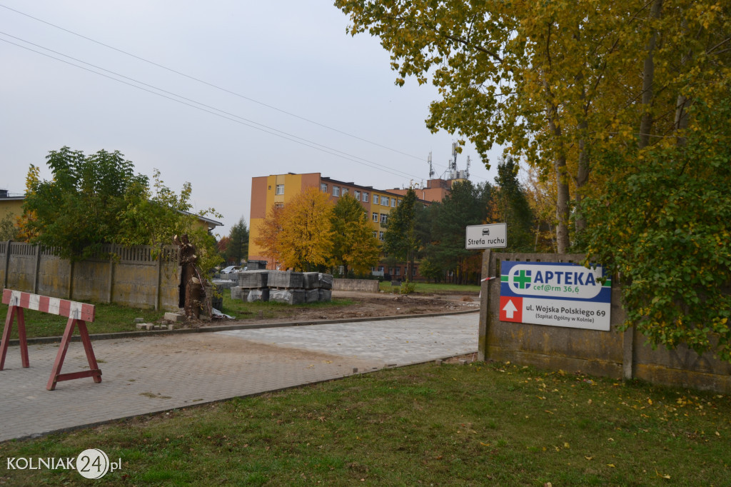 Zakończono prace remontowe wjazdu do szpitala