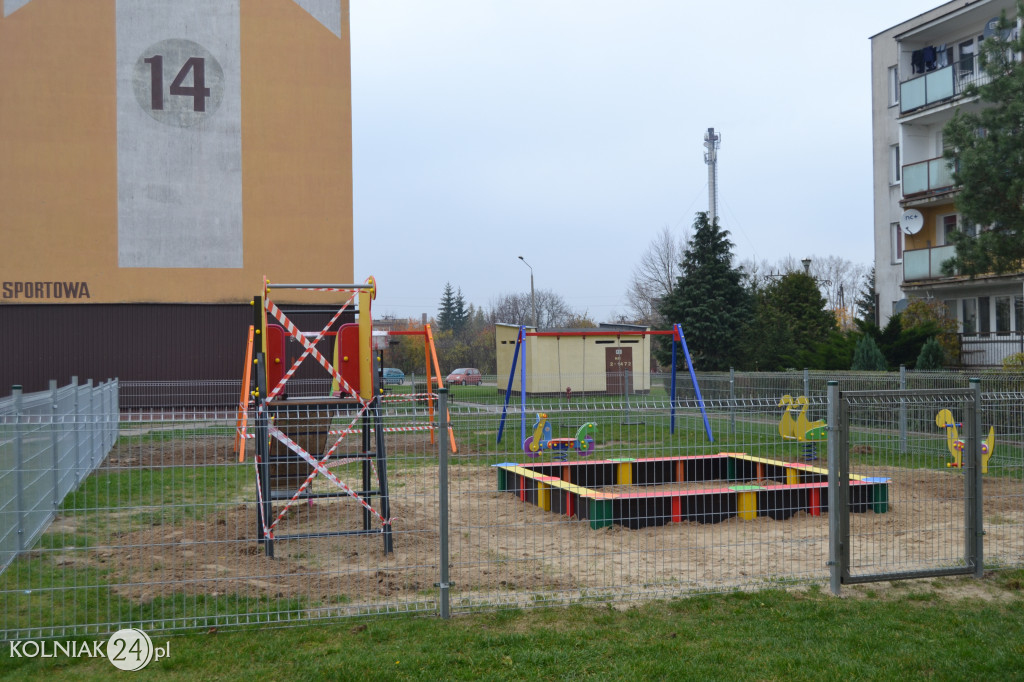 Plac zabaw przy ulicy Sportowej