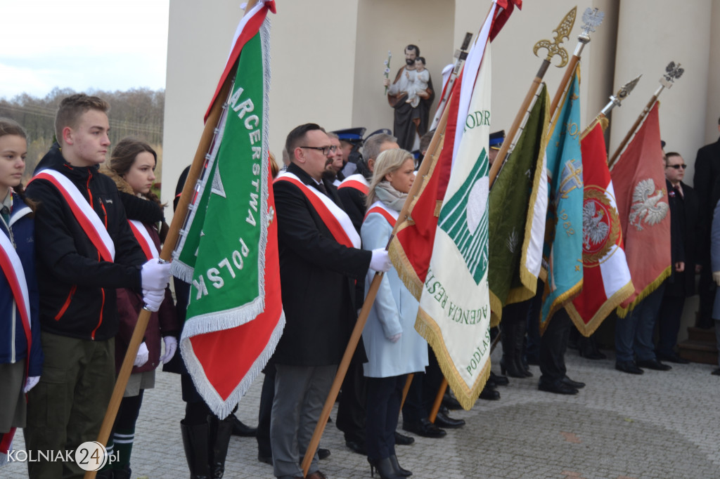 Mieszkańcy Kolna uczcili Święto Niepodległości