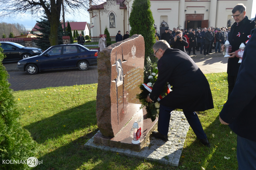 Mieszkańcy Kolna uczcili Święto Niepodległości