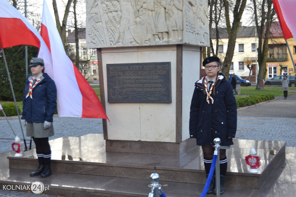 Mieszkańcy Kolna uczcili Święto Niepodległości