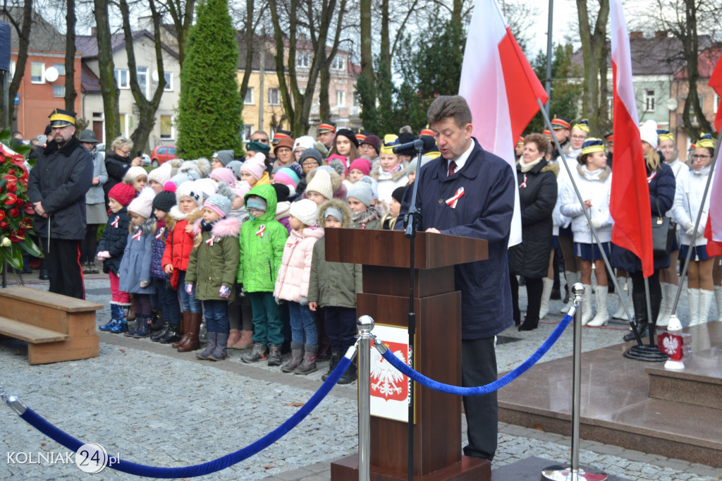 Mieszkańcy Kolna uczcili Święto Niepodległości