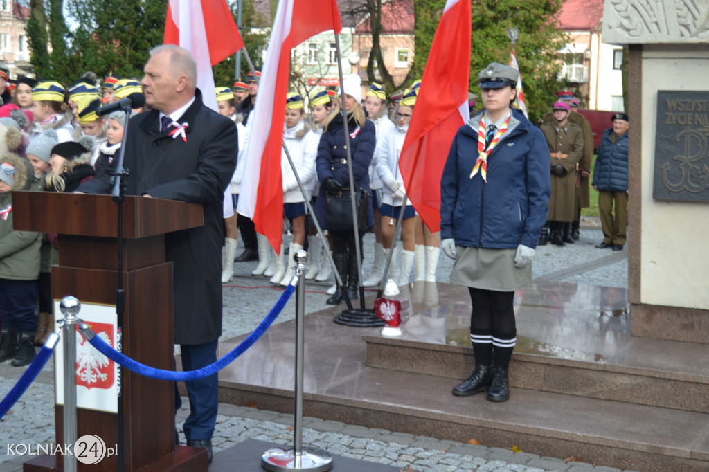 Mieszkańcy Kolna uczcili Święto Niepodległości