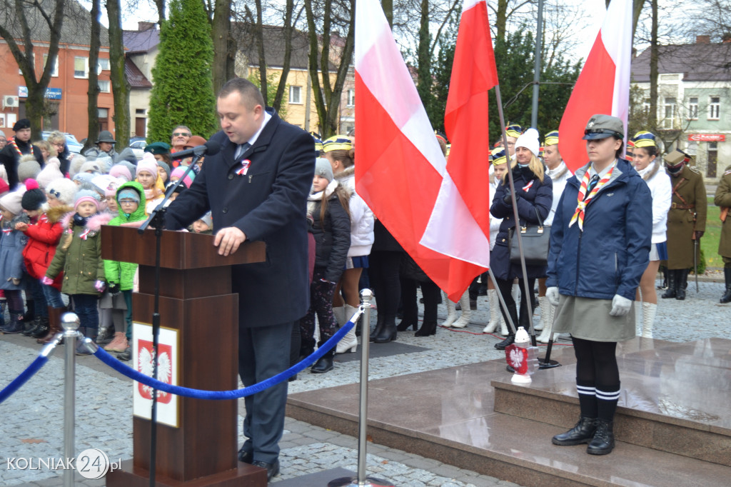 Mieszkańcy Kolna uczcili Święto Niepodległości