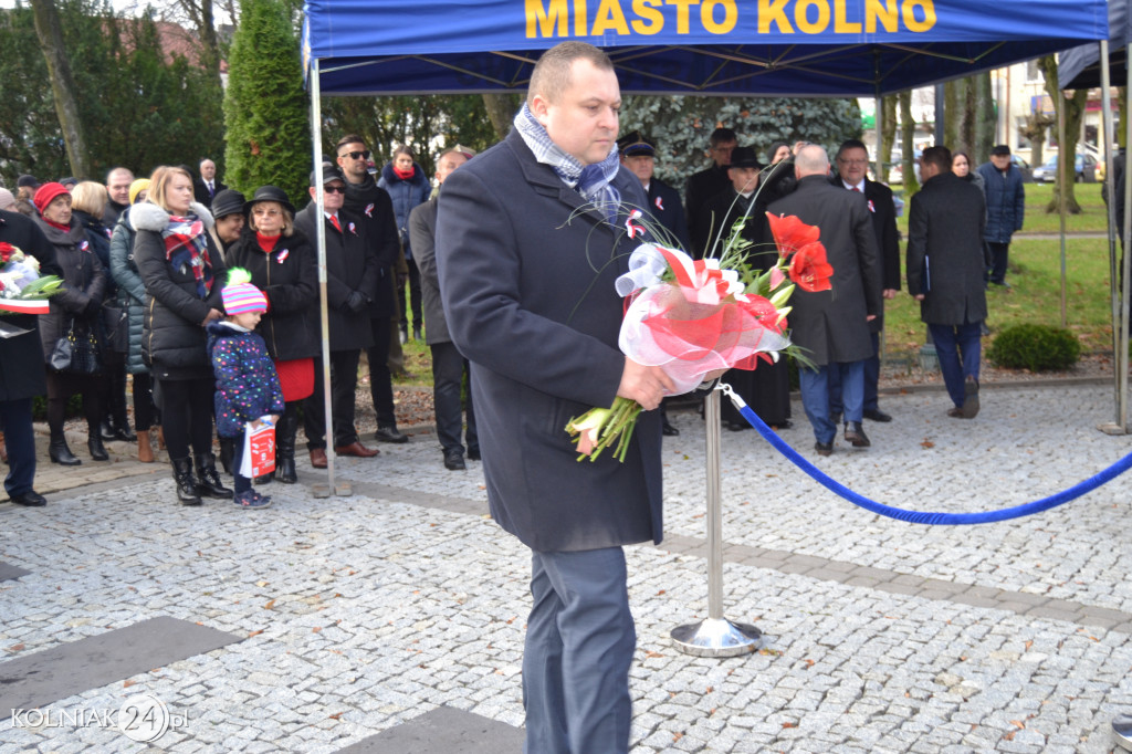 Mieszkańcy Kolna uczcili Święto Niepodległości