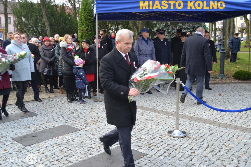 Mieszkańcy Kolna uczcili Święto Niepodległości