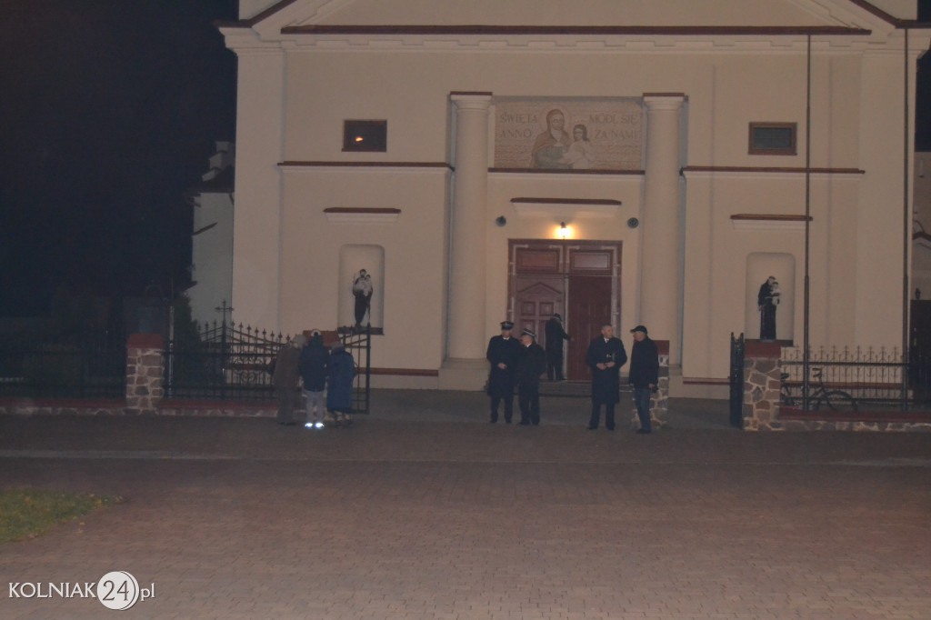 Msza święta za zmarłych strażaków i policjantów