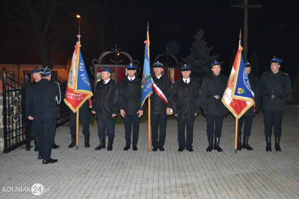 Msza święta za zmarłych strażaków i policjantów