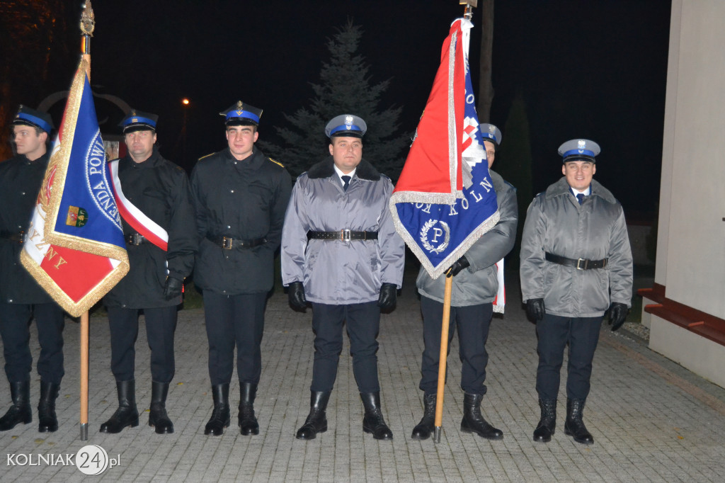 Msza święta za zmarłych strażaków i policjantów